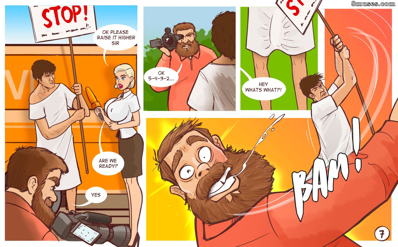 Disarten Comics - White House Facefuck Massacre - Page 8
