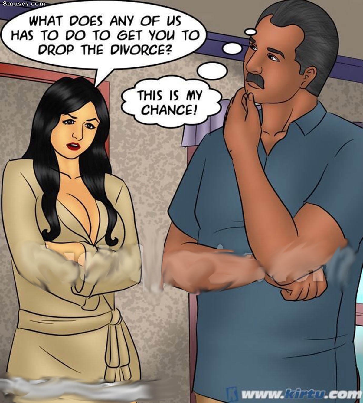 Kirtu.com Comics - Savita Bhabhi - Épisode 74 - Le règlement du divorce - Page 150