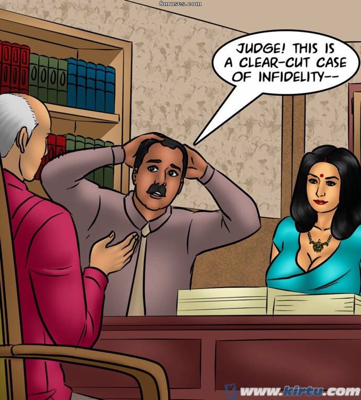 Kirtu.com Comics - Savita Bhabhi - Episode 74 - The Divorce Settlement - Page 14