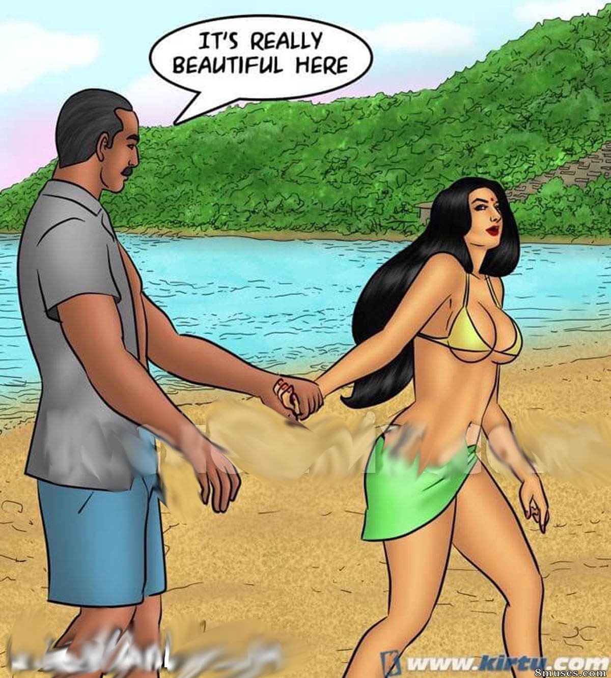 Kirtu.com Comics - Savita Bhabhi - Episode 74 - The Divorce Settlement - Page 125