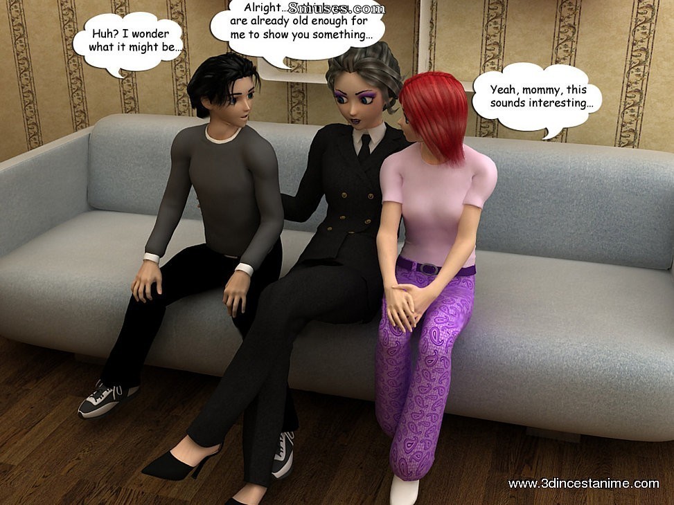 3DIncestAnime.com Comics - Mom is ready to show something for her son and daughter - Page 2
