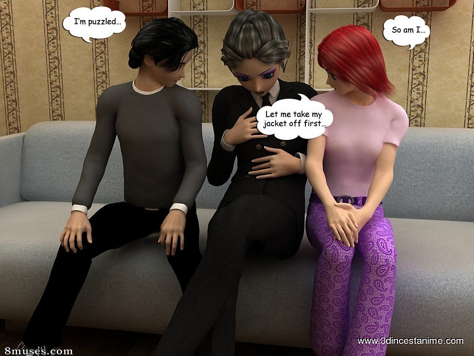 3DIncestAnime.com Comics - Mom is ready to show something for her son and daughter - Page 3