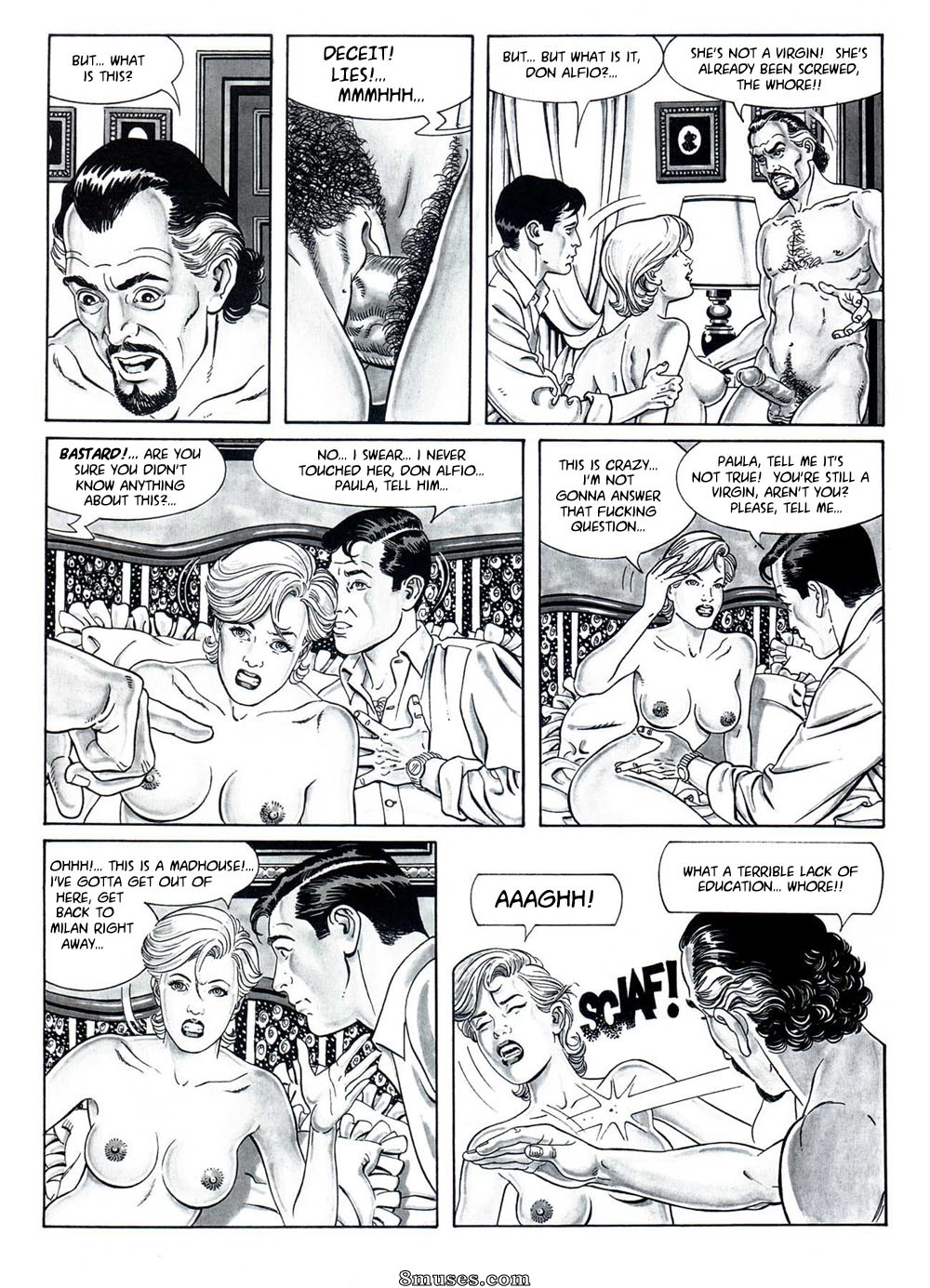 Stramaglia Morale Comics - Entraînement et punition - Lune de miel en Sicile - Page 4
