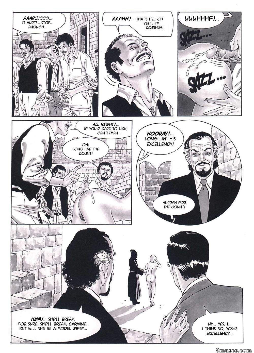 Stramaglia Morale Comics - Training and Punishment - Honeymoon in Sicily - Page 35