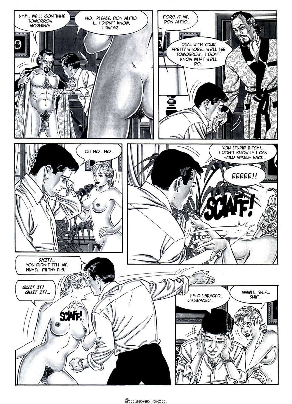 Stramaglia Morale Comics - Training and Punishment - Honeymoon in Sicily - Page 9