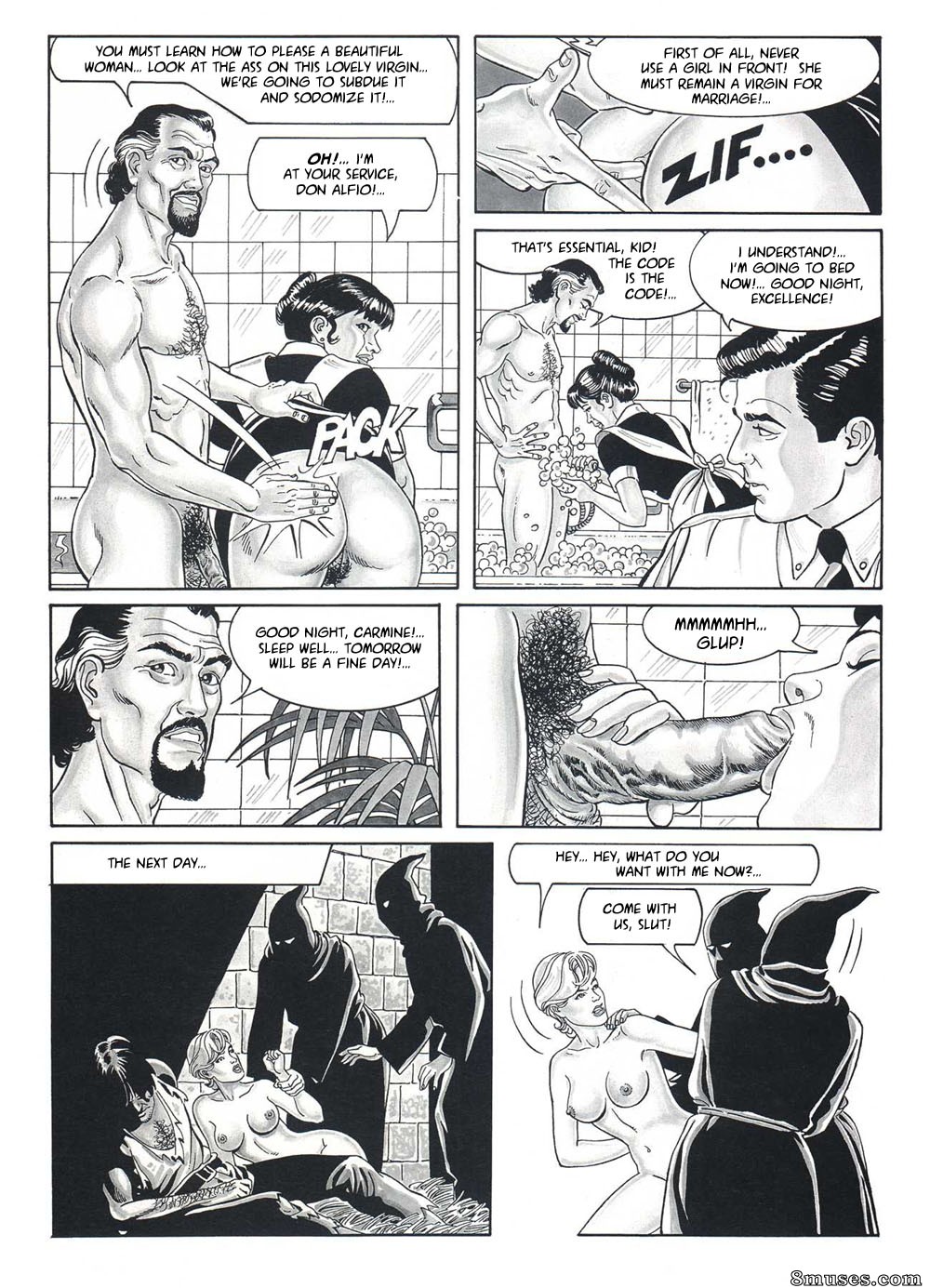Stramaglia Morale Comics - Training and Punishment - Honeymoon in Sicily - Page 17