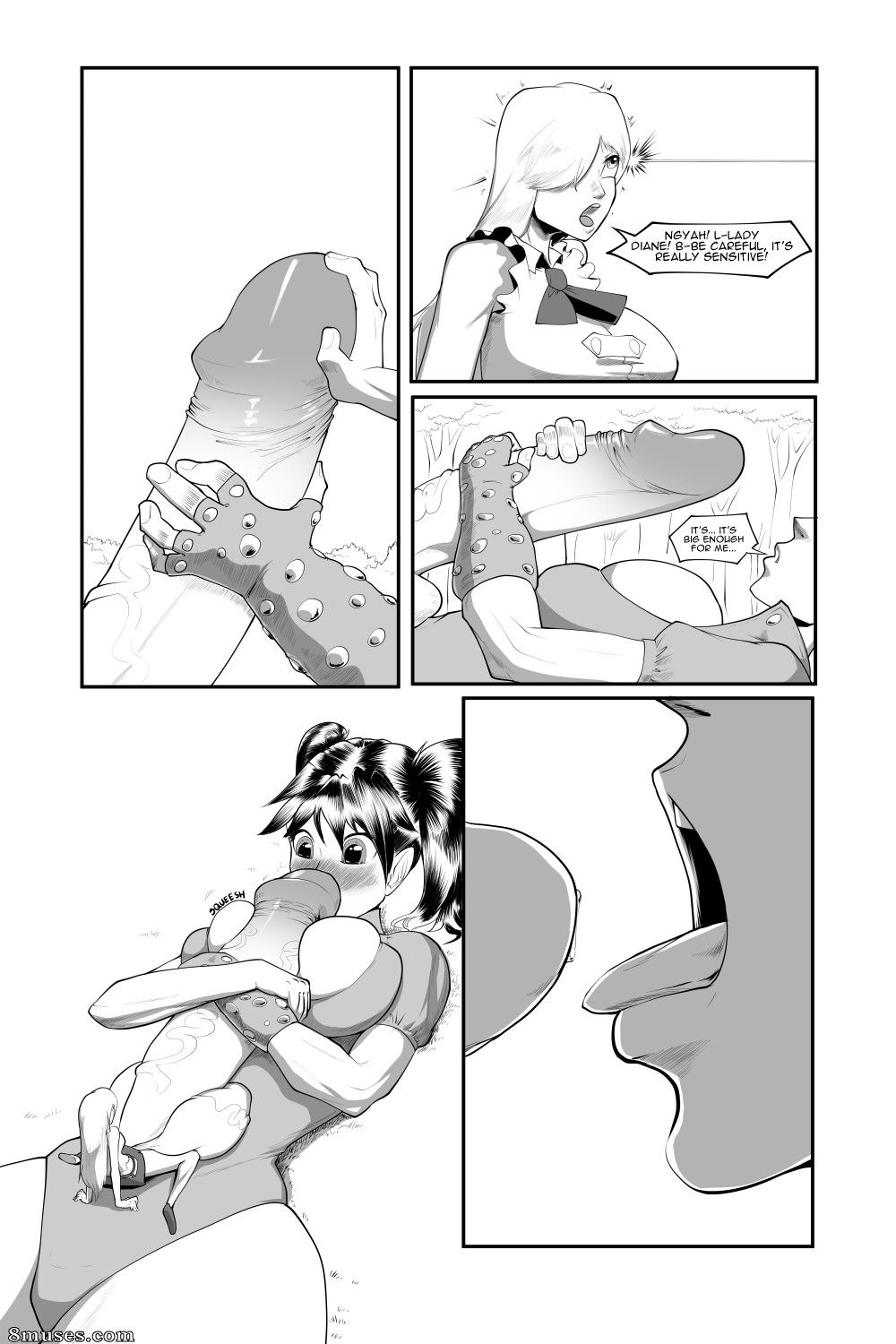 BakuHaku & Linty Comics - The Seven Dirty Sins - Page 8