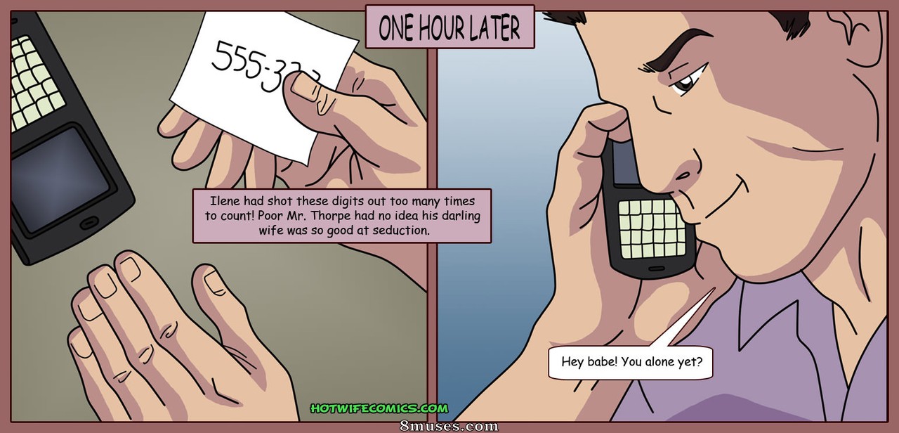 HotWife Comics - Married to a Tramp - Page 8