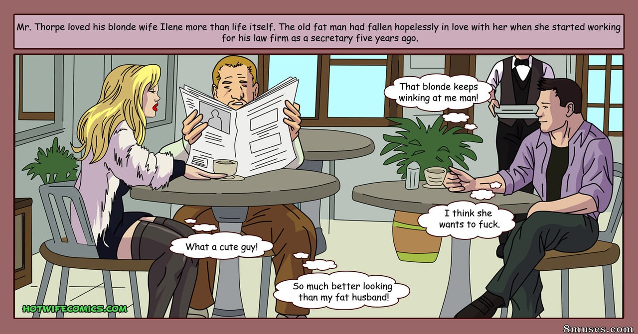 HotWife Comics - Married to a Tramp - Page 2