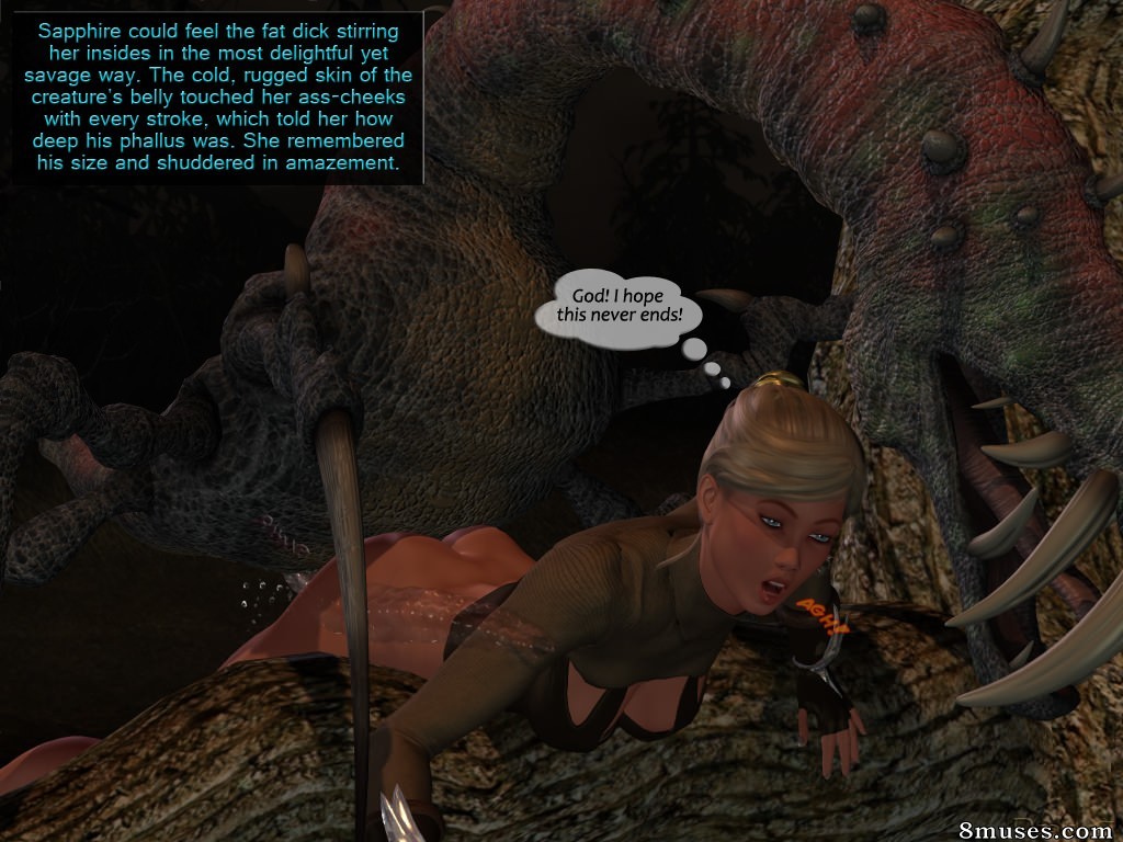 3DMonsterStories.com Comics - Busca de sáfiras Andrômeda - Página 41