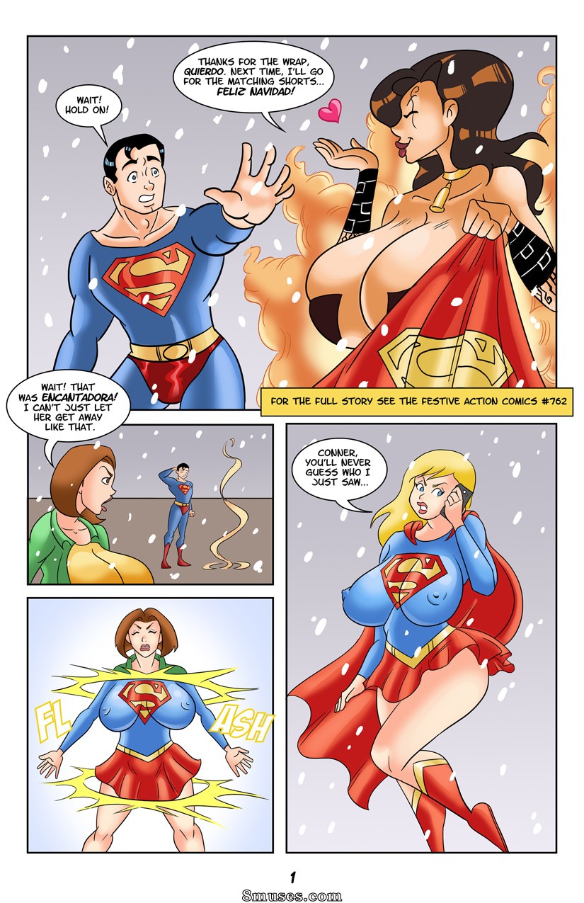 Glassfish Comics - Encantadoras Very Special Christmas - Page 1