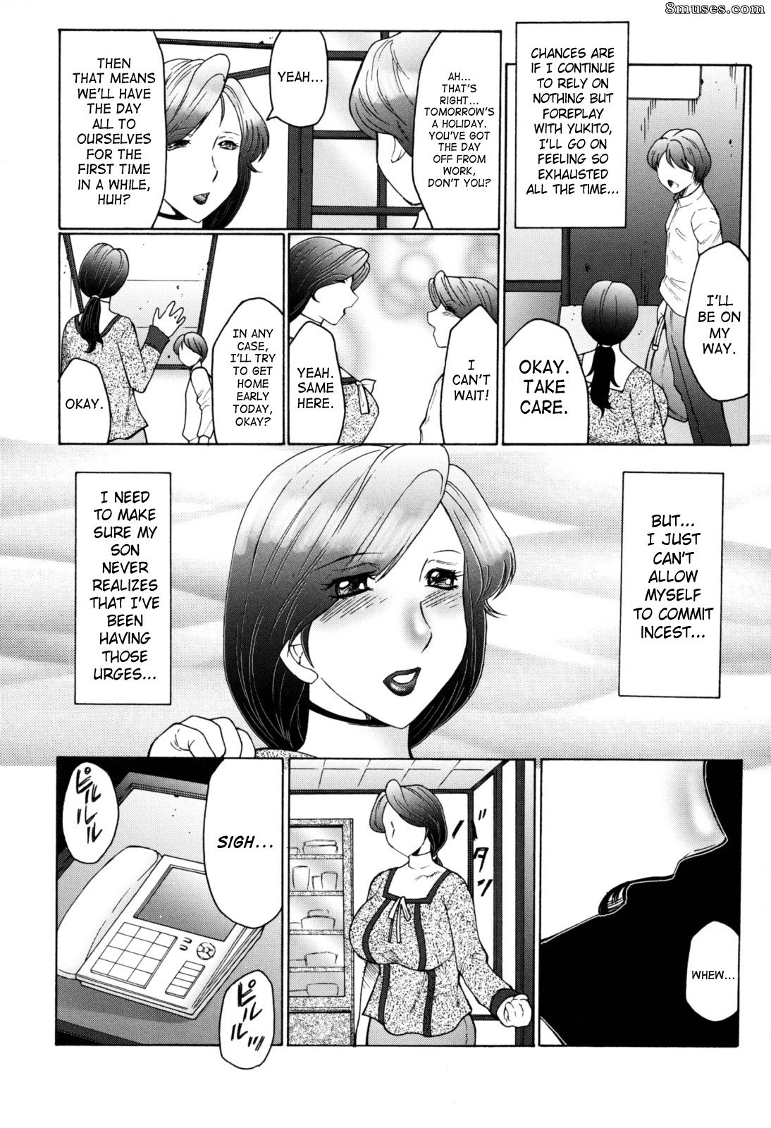 Club Fuusen - Boshino Toriko - La captive de la mère et du fils - Page 61