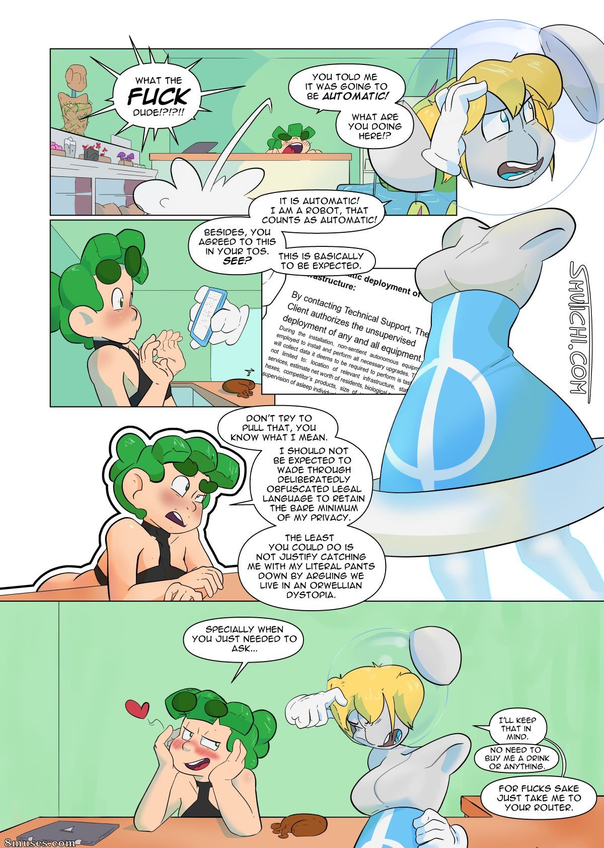 Smutichi Comics - Bootyanica - Page 9