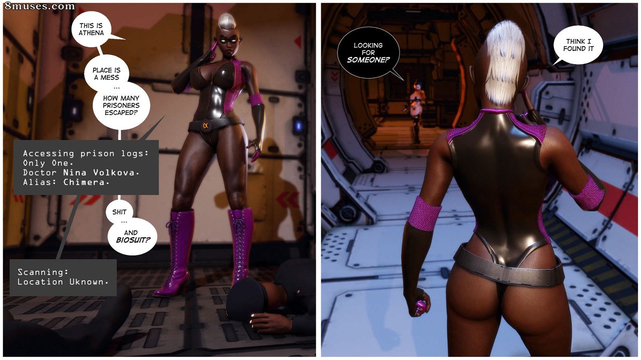Affect3D Comics - L.E.W.D. - The League of Erotic Women and Dickgirls - Charity Set - Page 134