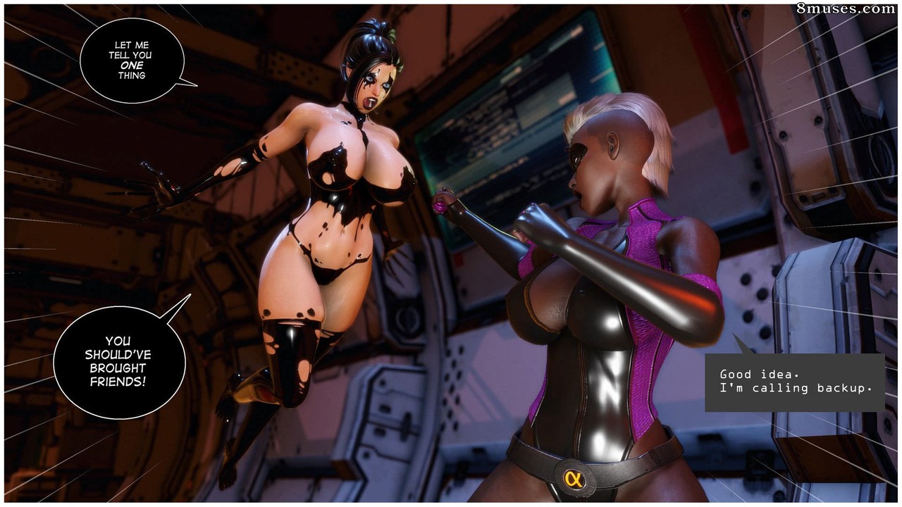 Affect3D Comics - L.E.W.D. - The League of Erotic Women and Dickgirls - Charity Set - Page 136
