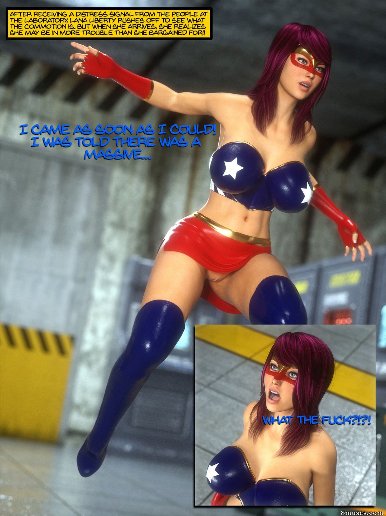 Affect3D Comics - L.E.W.D. - The League of Erotic Women and Dickgirls - Charity Set - Page 195