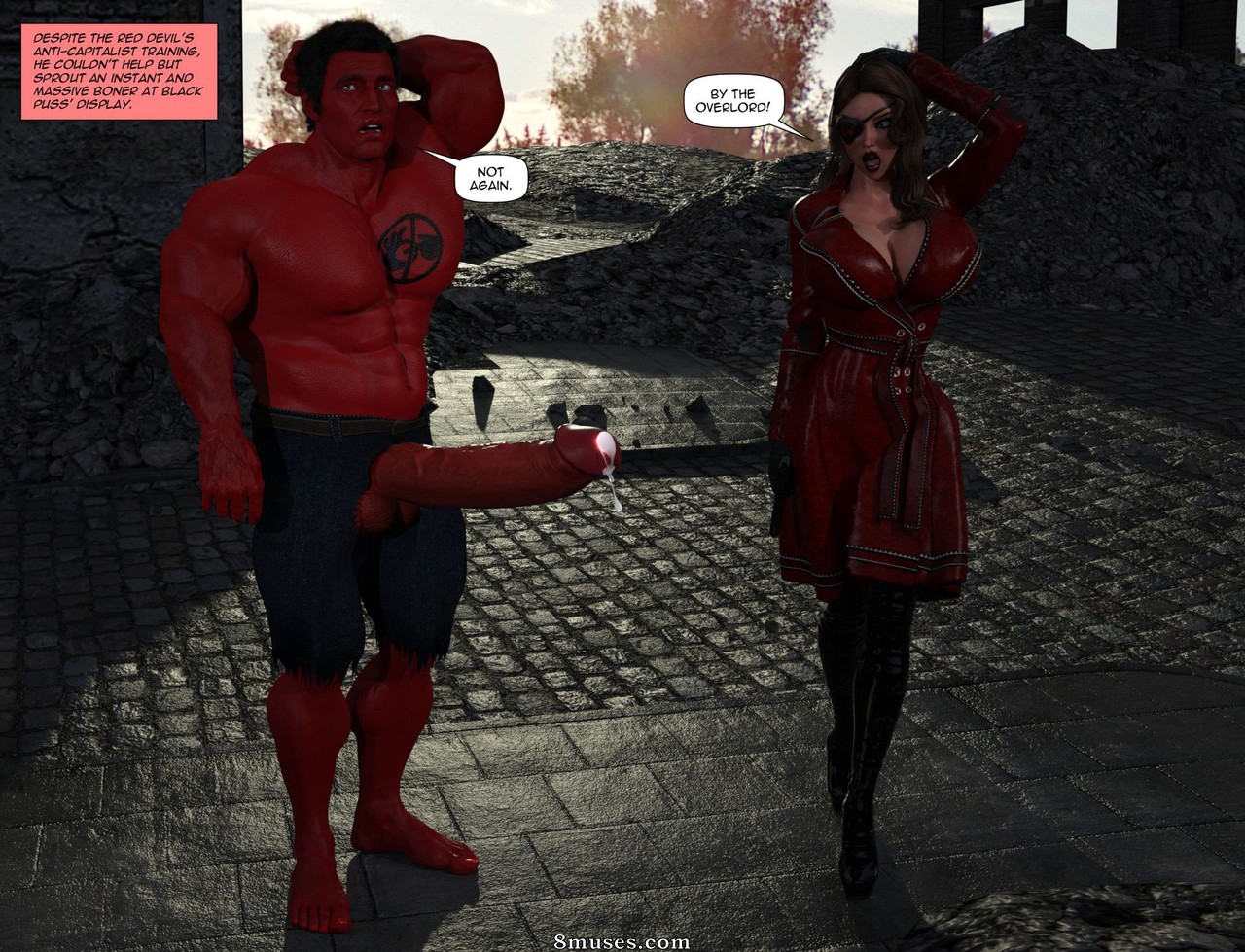 Affect3D Comics - L.E.W.D. - La ligue des femmes érotiques et des dickgirls - Ensemble caritatif - Page 187