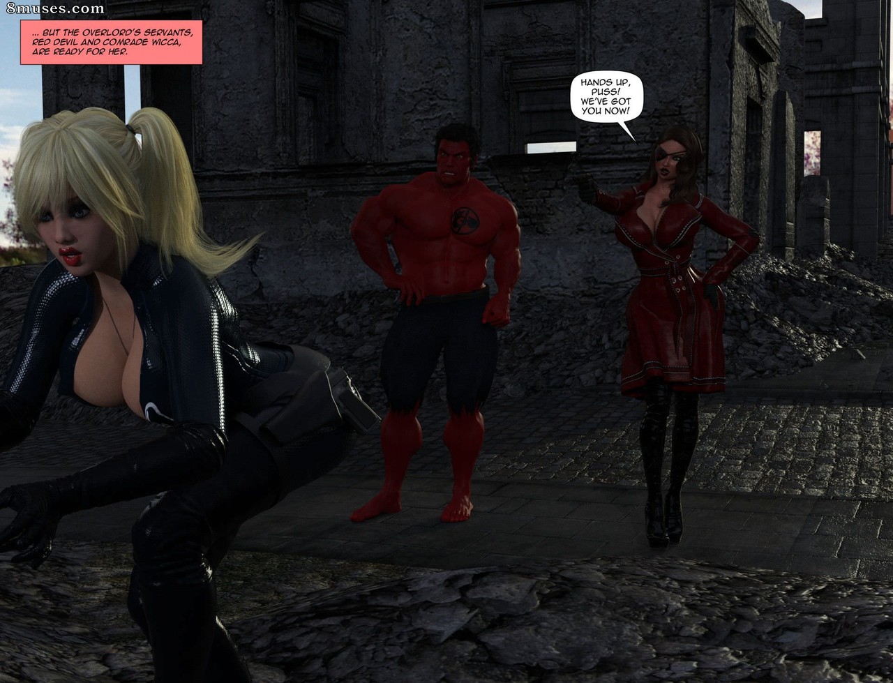 Affect3D Comics - L.E.W.D. - The League of Erotic Women and Dickgirls - Charity Set - Page 184