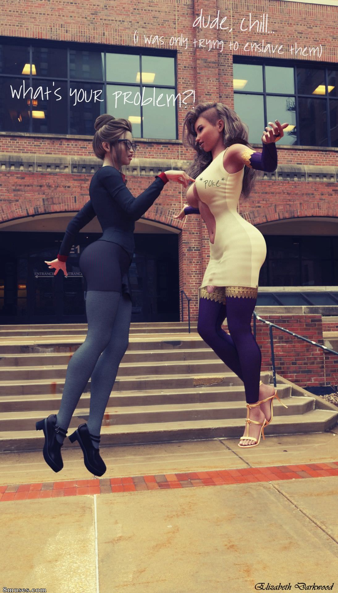 Affect3D Comics - L.E.W.D. - The League of Erotic Women and Dickgirls - Charity Set - Page 77