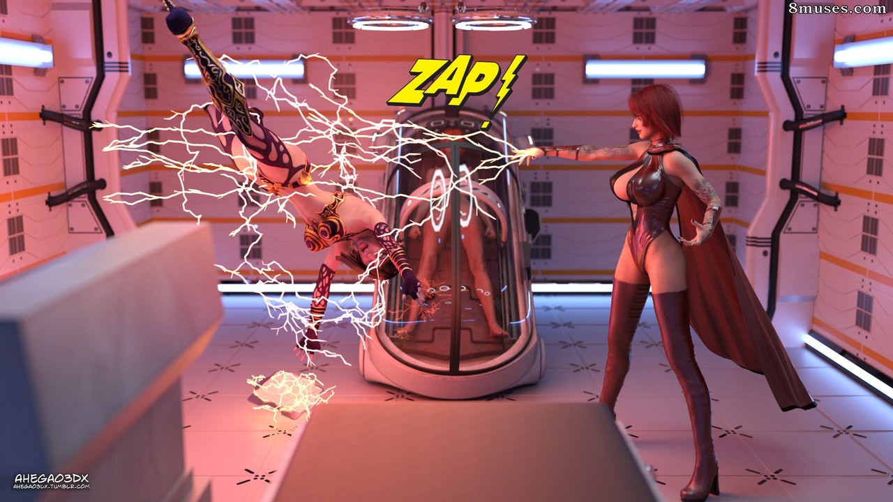 Affect3D Comics - L.E.W.D. - The League of Erotic Women and Dickgirls - Charity Set - Page 99