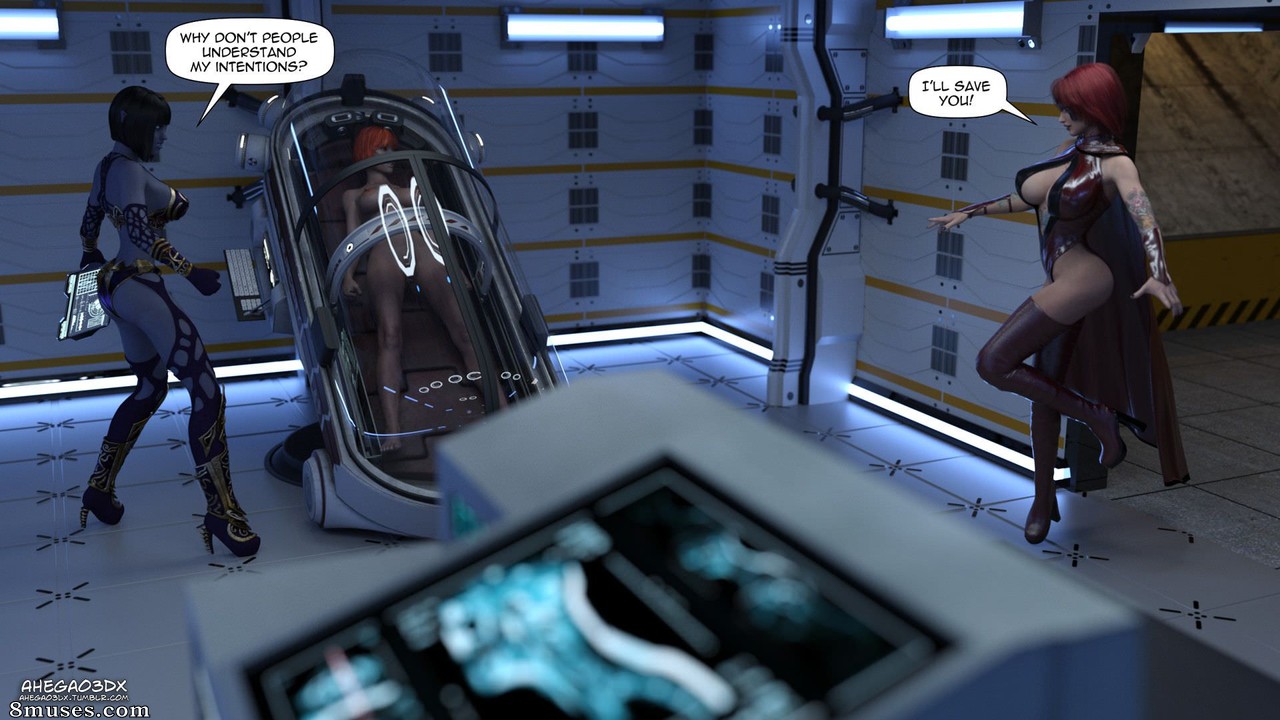Affect3D Comics - L.E.W.D. - The League of Erotic Women and Dickgirls - Charity Set - Page 95