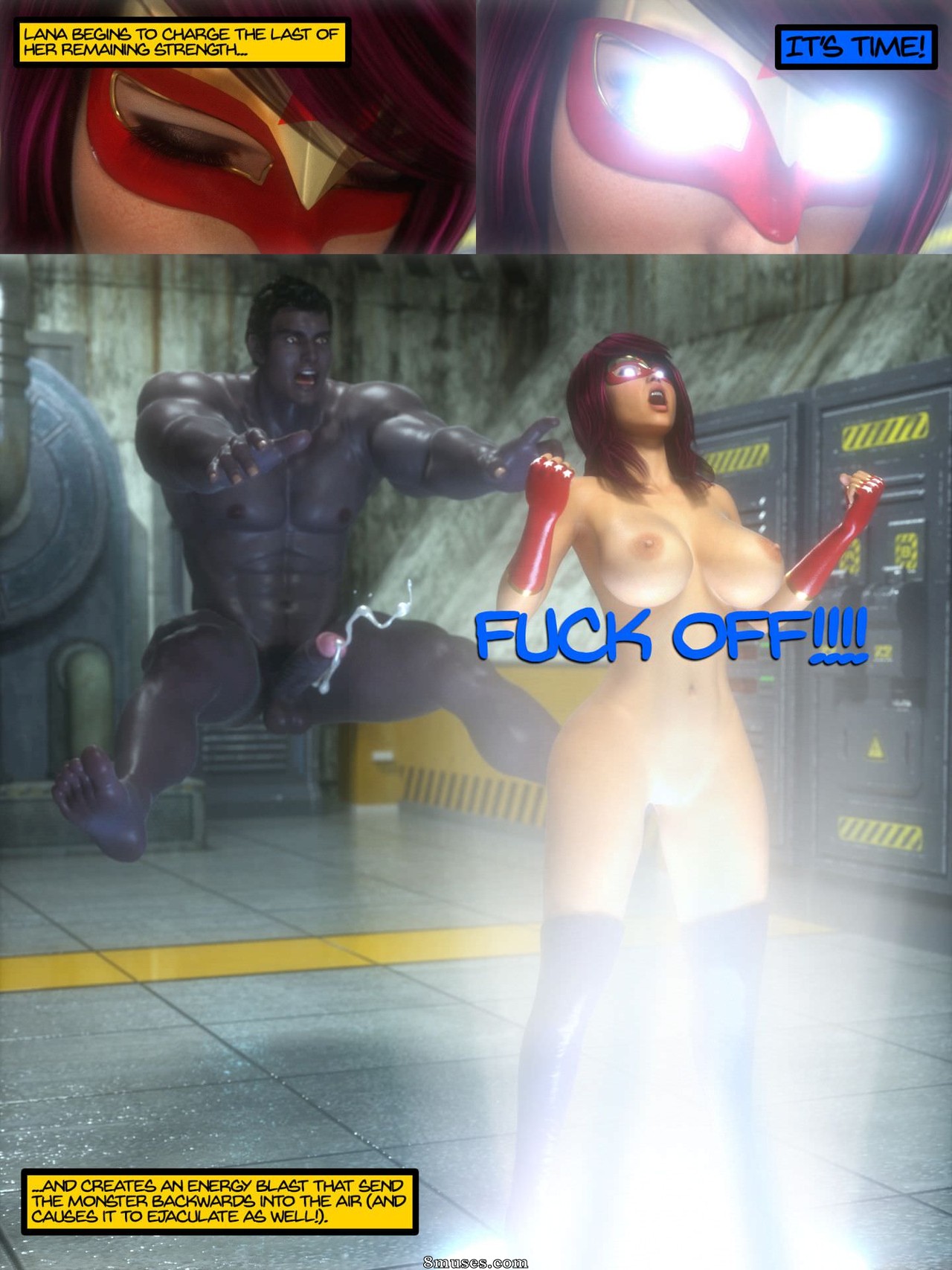 Affect3D Comics - L.E.W.D. - The League of Erotic Women and Dickgirls - Charity Set - Page 205