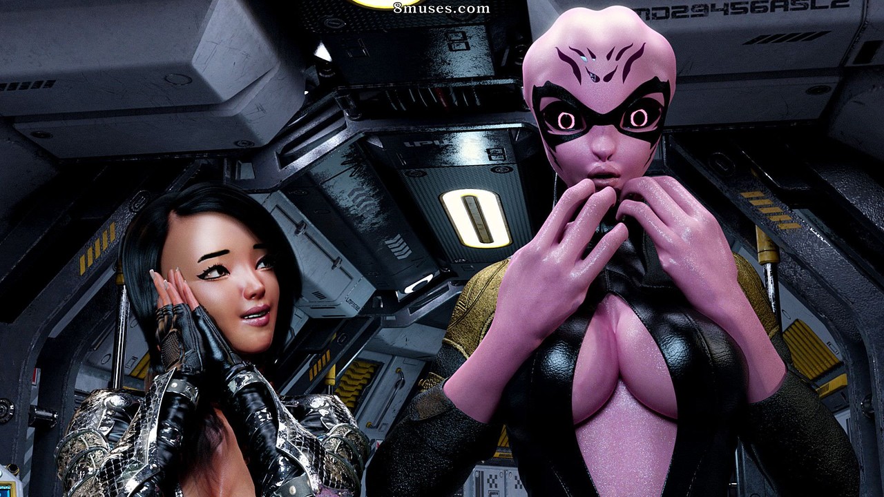 Affect3D Comics - L.E.W.D. - The League of Erotic Women and Dickgirls - Charity Set - Page 9