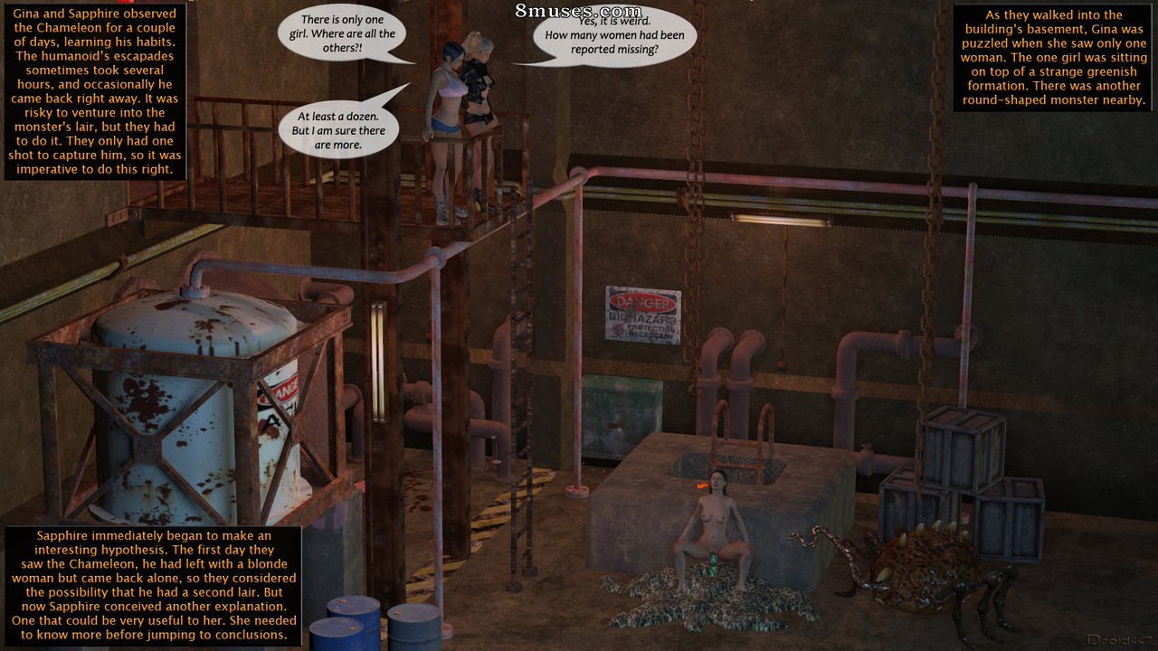 3DMonsterStories.com Comics - Sapphires Quest - Chameleon - Page 92
