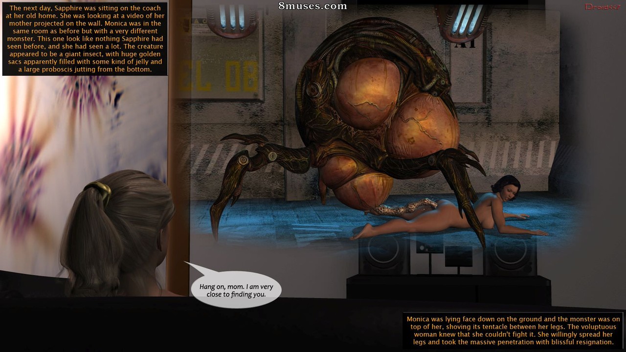 3DMonsterStories.com Comics - Sapphires Quest - Chameleon - Page 205