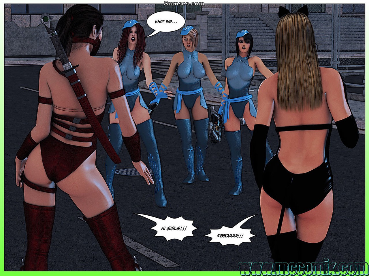 Alley Cats - Green Ice - Issue 7-32 - Page 6