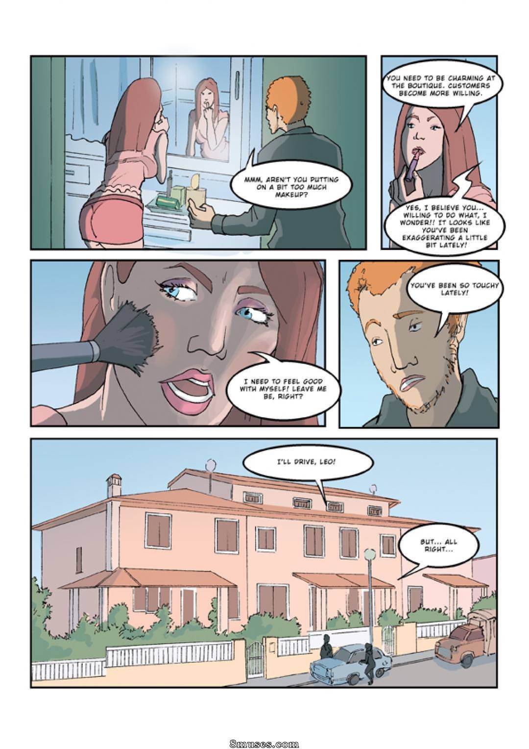 StrapAndStrip - Pervish Comics - Club Fuego del Infierno - Página 8