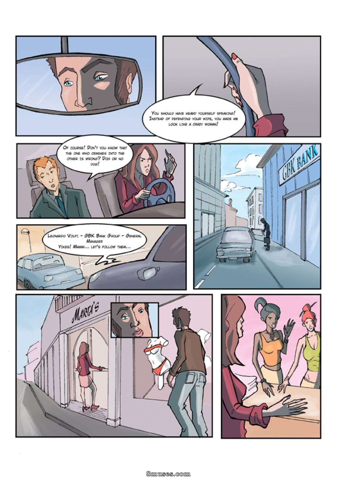 StrapAndStrip - Pervish Comics - Club Fuego del Infierno - Página 10