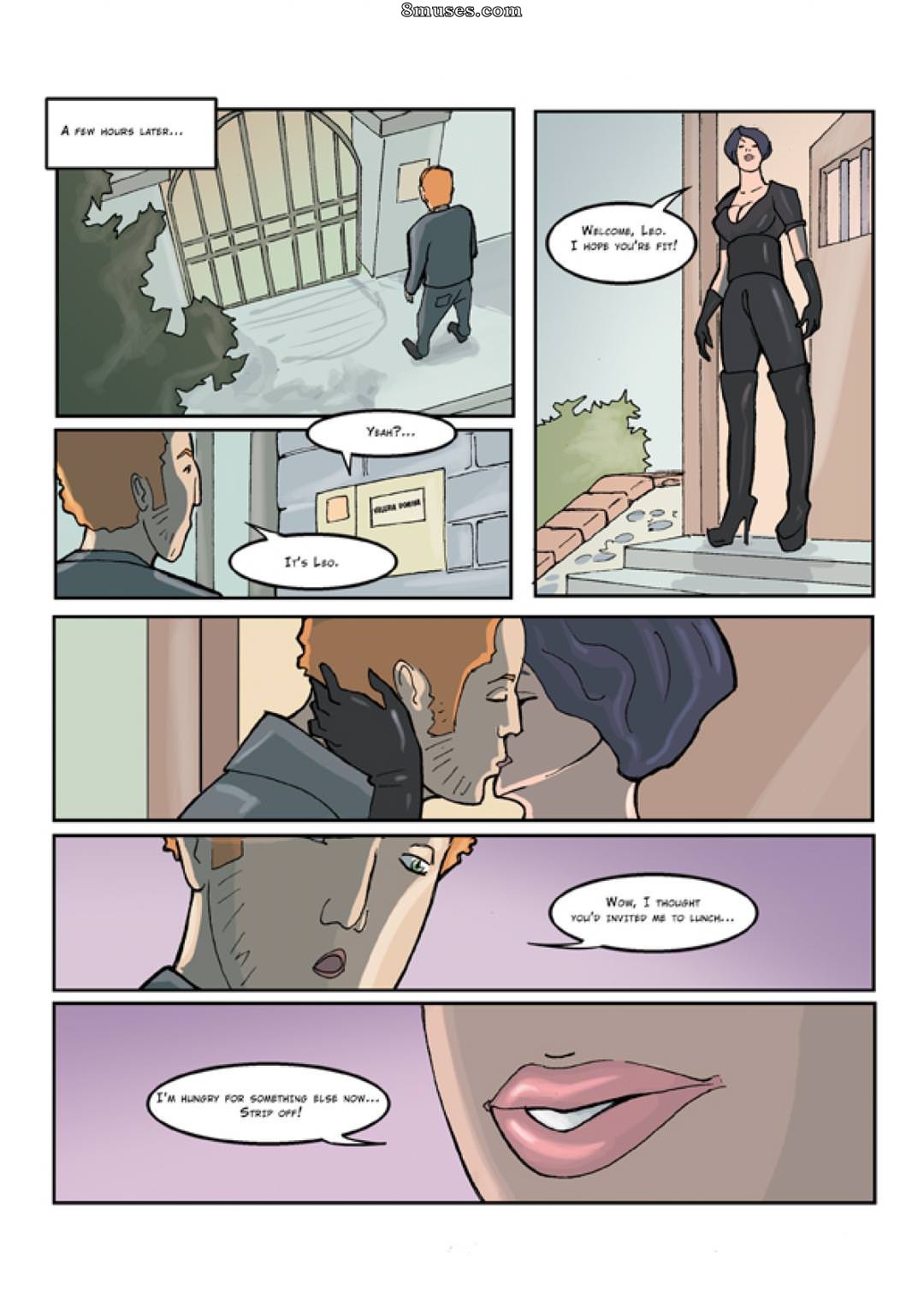 StrapAndStrip - Pervish Comics - Club Fuego del Infierno - Página 45