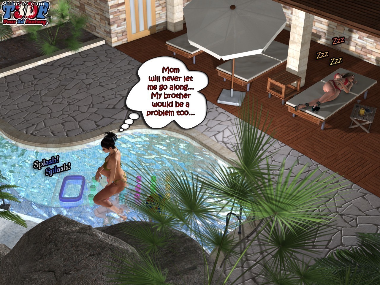 Y3DF - Your3DFantasy.com Comics - Non, vous ne devriez pas - Page 8