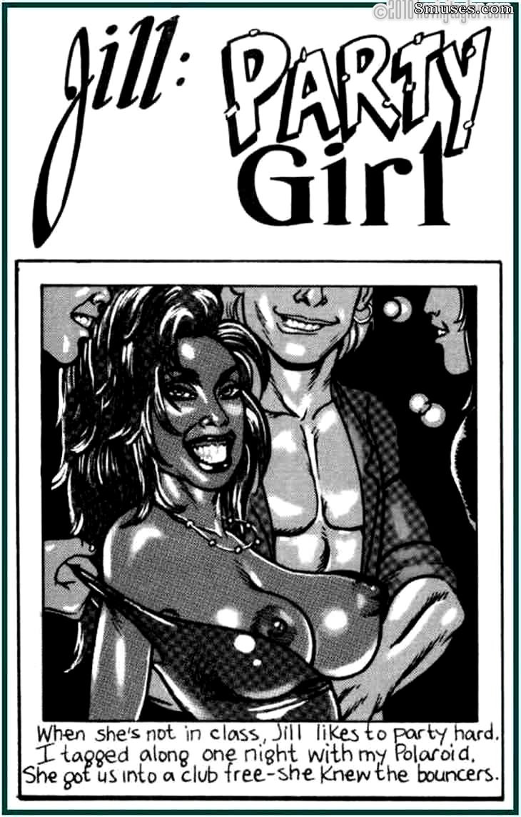 Kevin Taylor Adult Comics - Jill - Party girl - Page 1