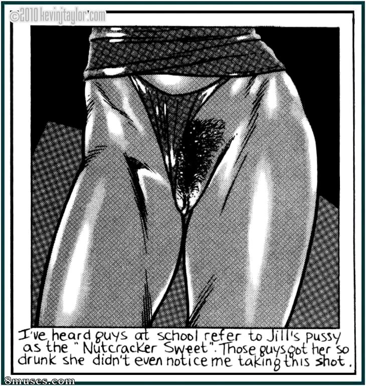 Kevin Taylor Adult Comics - Jill - Party girl - Page 4