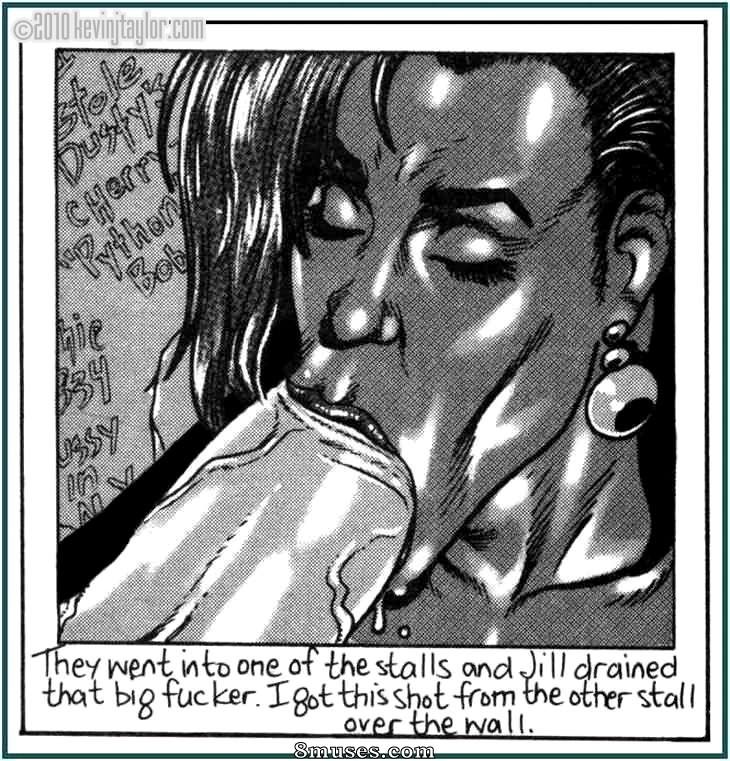 Kevin Taylor Adult Comics - Jill - Party girl - Page 8