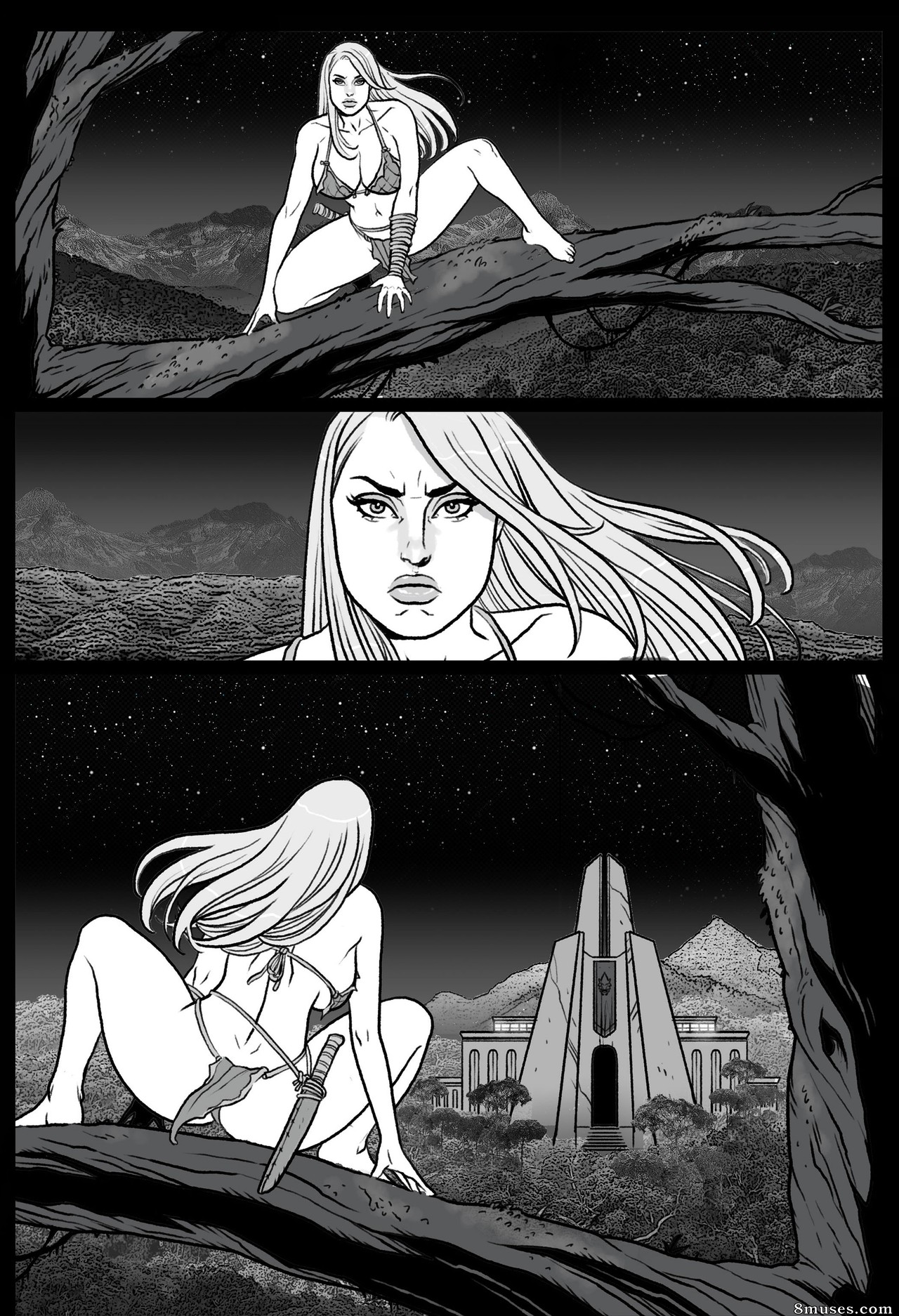 Pegasus Comics - Mandrill - A queda de Shanna - Página 2
