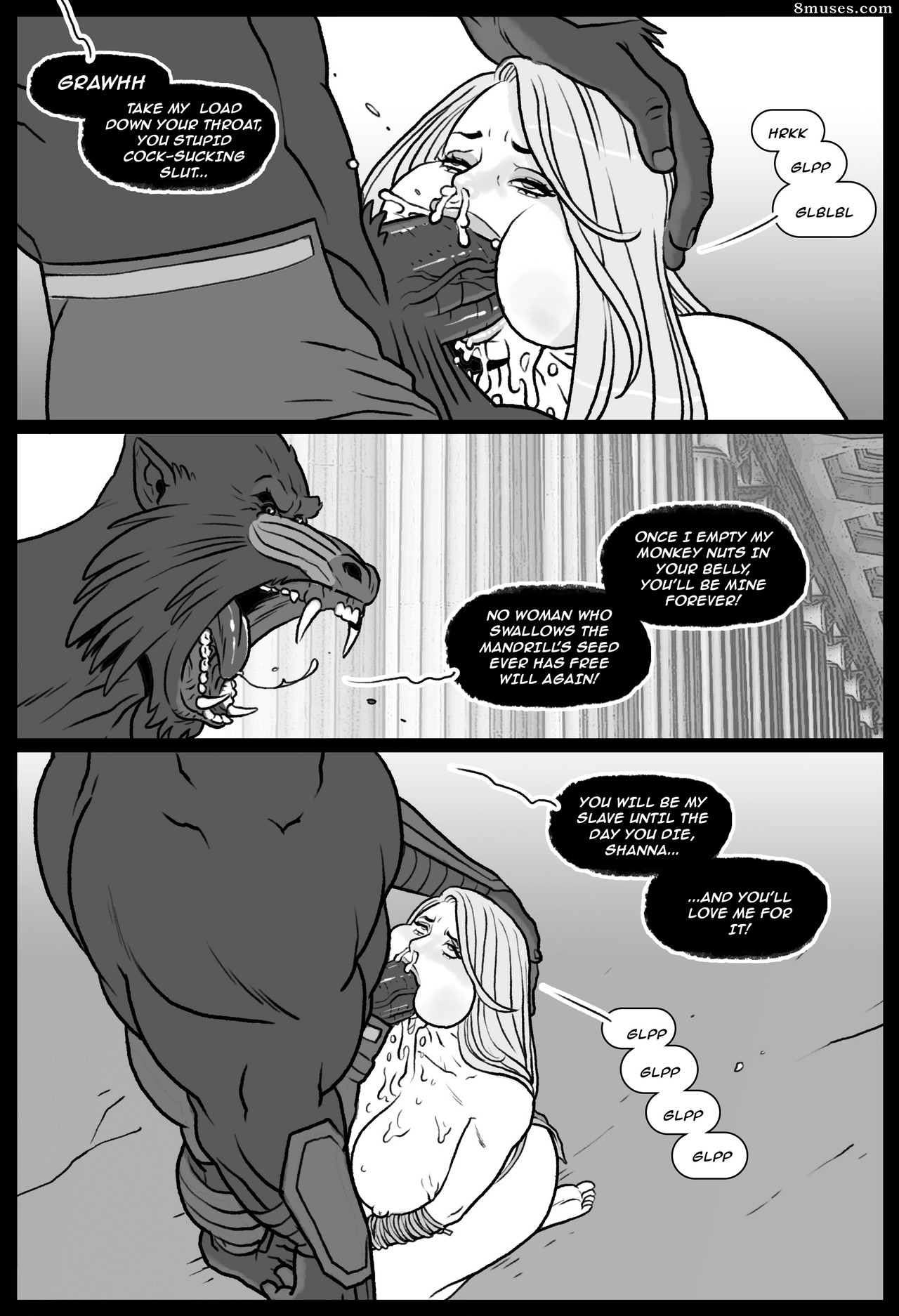 Pegasus Comics - Mandrill - A queda de Shanna - Página 25