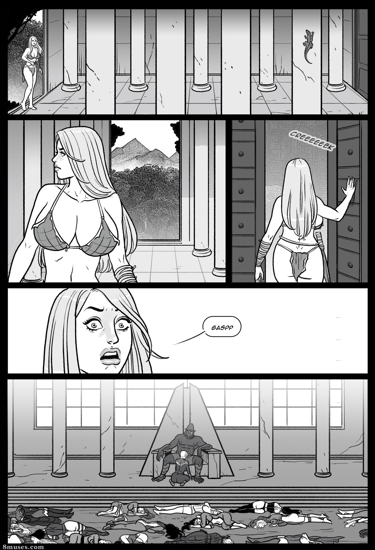 Pegasus Comics - Mandrill - A queda de Shanna - Página 4