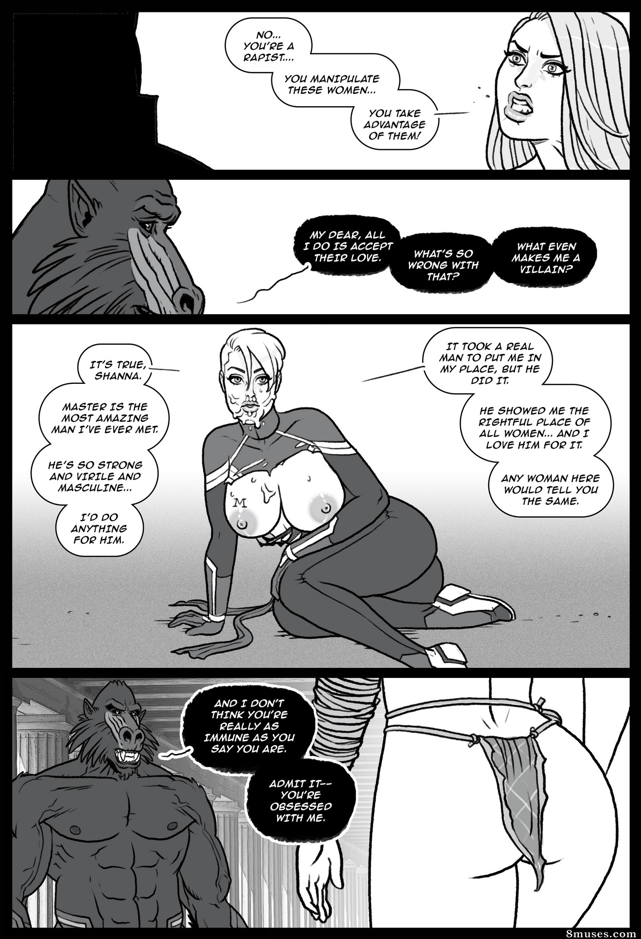 Pegasus Comics - Mandrill - A queda de Shanna - Página 14