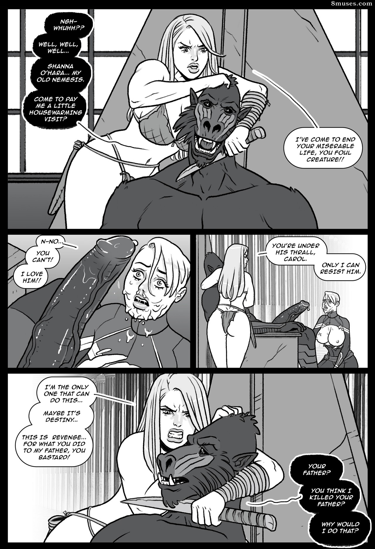 Pegasus Comics - Mandrill - La chute de Shanna - Page 9