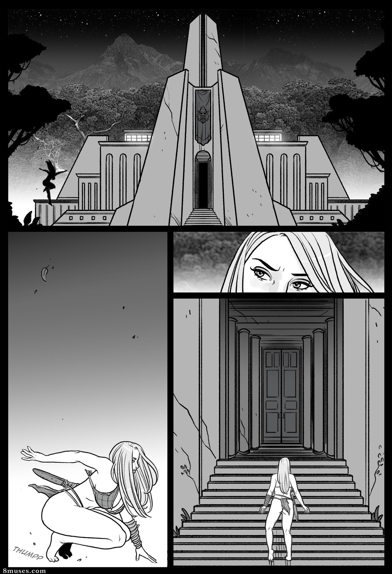 Pegasus Comics - Mandrill - The Fall of Shanna - Page 3