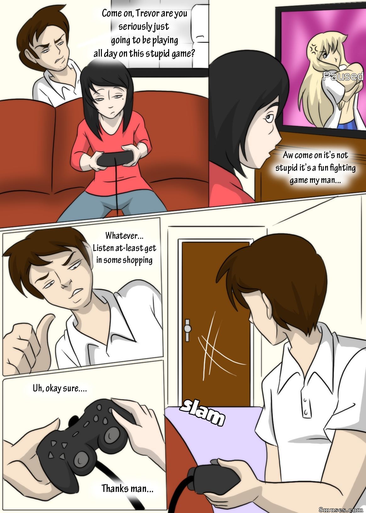 TFSubmissions - The Gamer Girl Roommate - Page 2