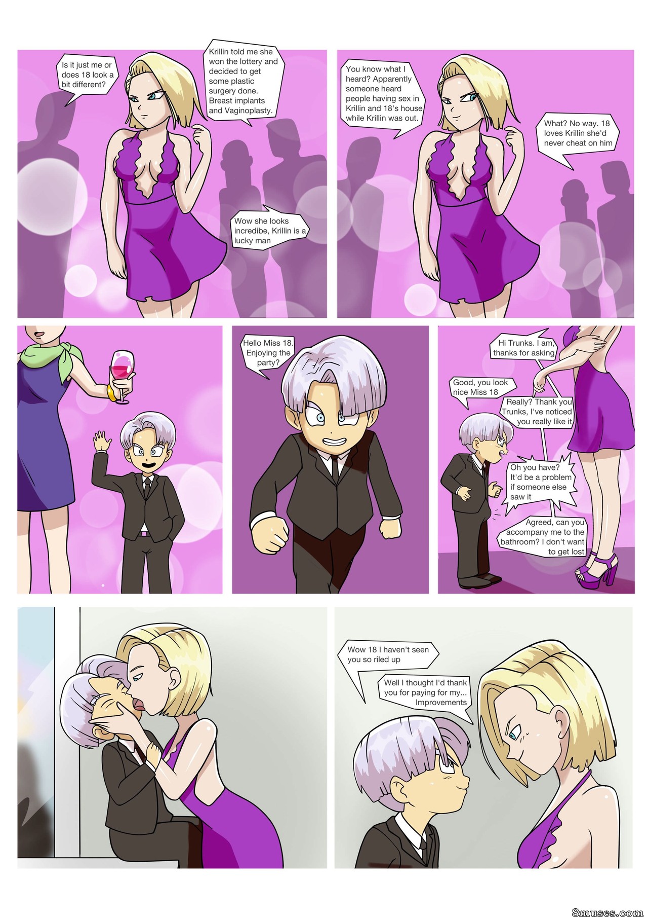 Trash Trash Comics - Encomenda - DBZ - Página 1