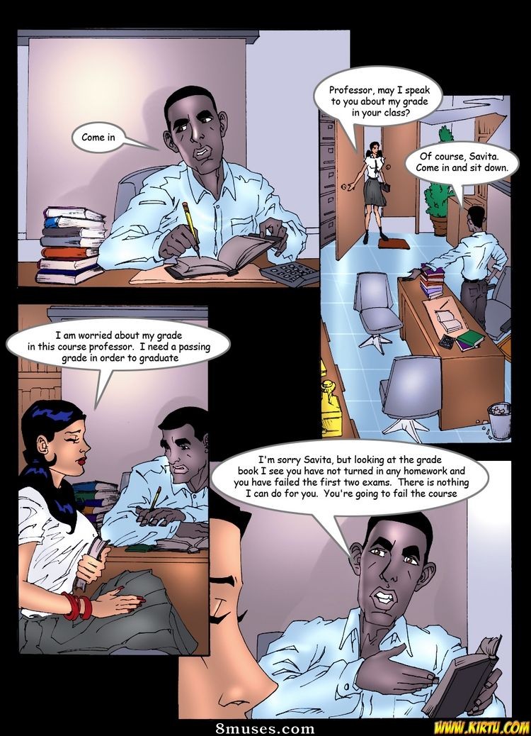 Kirtu.com Comics - Savita Bhabhi - Episódio 13: Garota universitária Savvi - Página 4