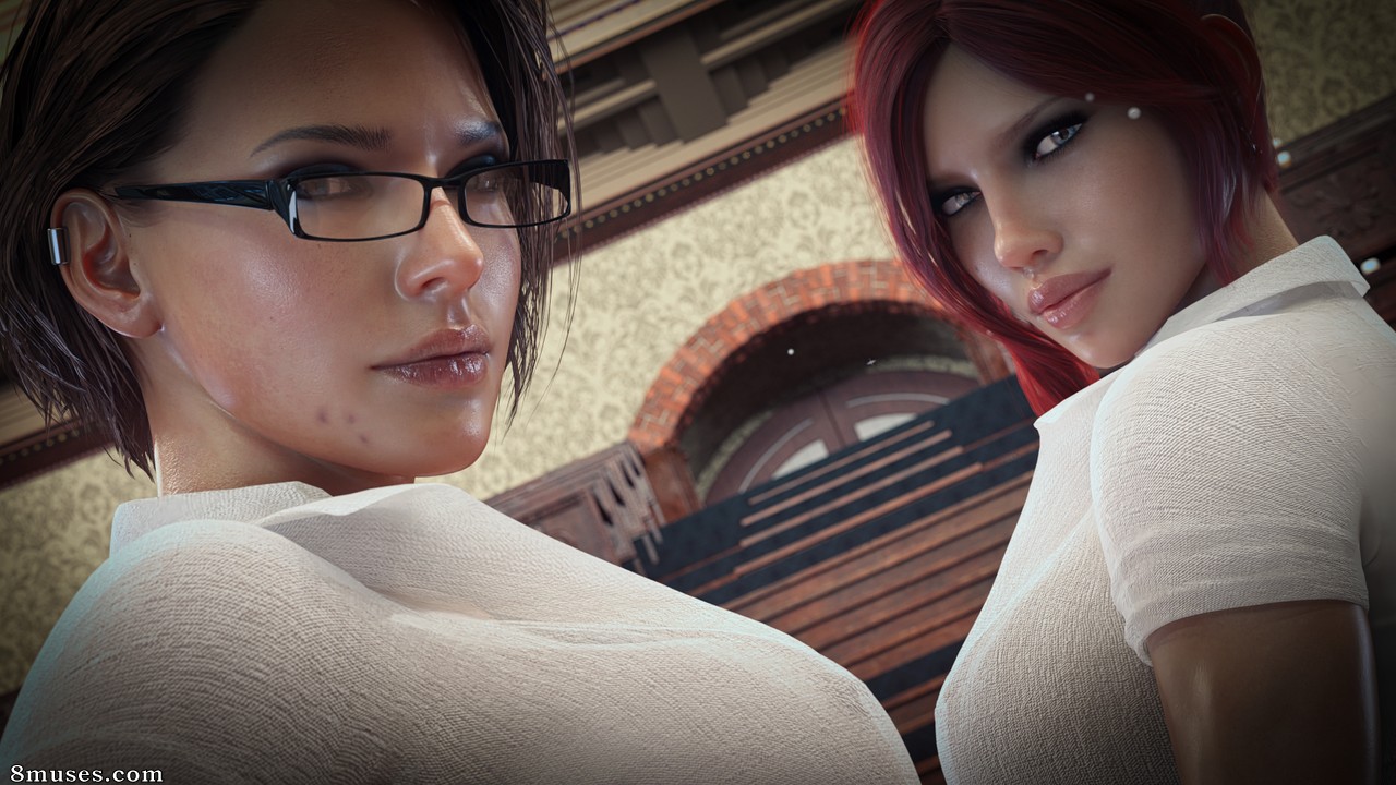 Forged3DX - Jill & Natalia sex ed - Page 3