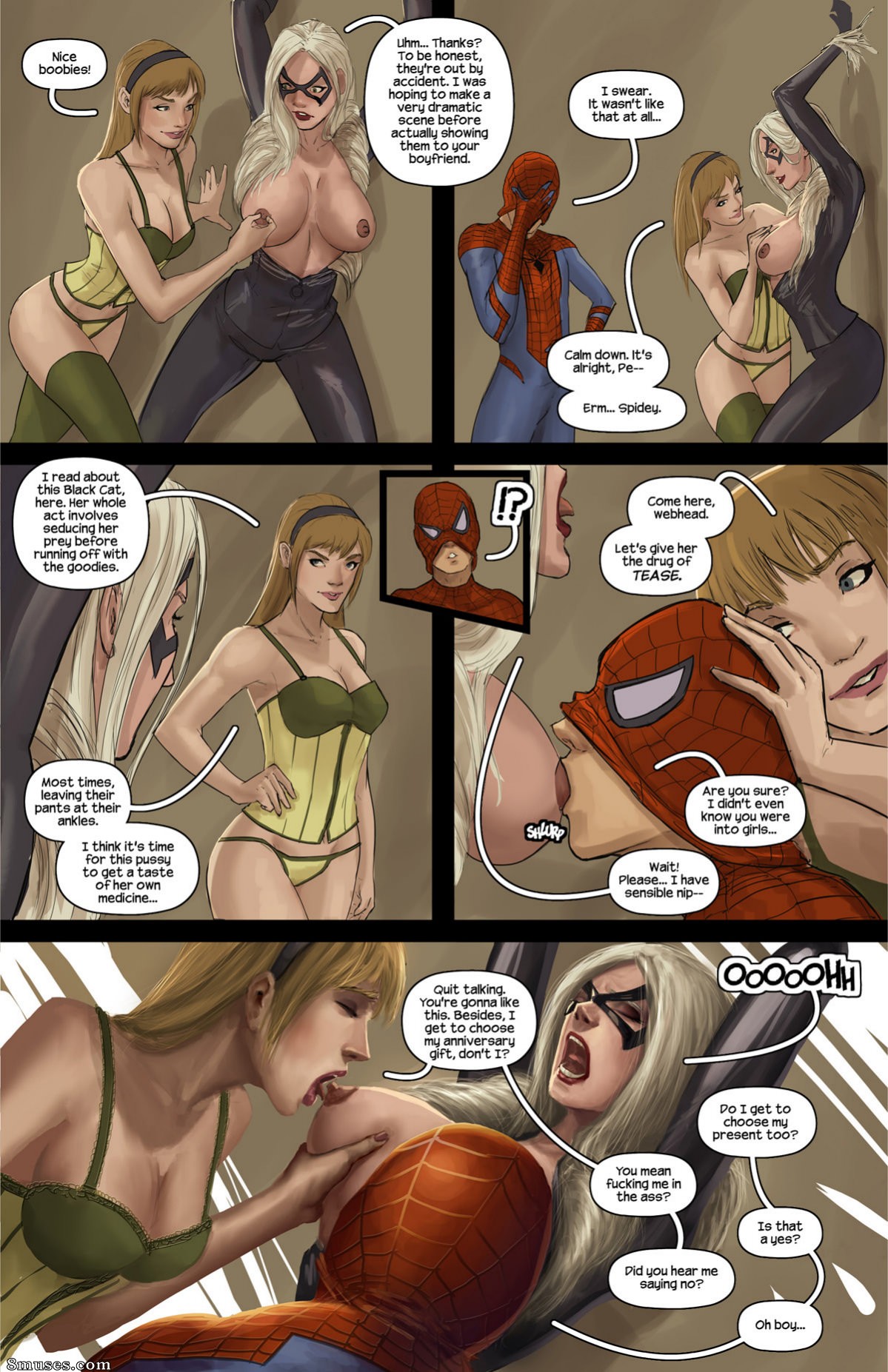 Tracy Scops Comics - Nine Shades of Black Cat - Page 5