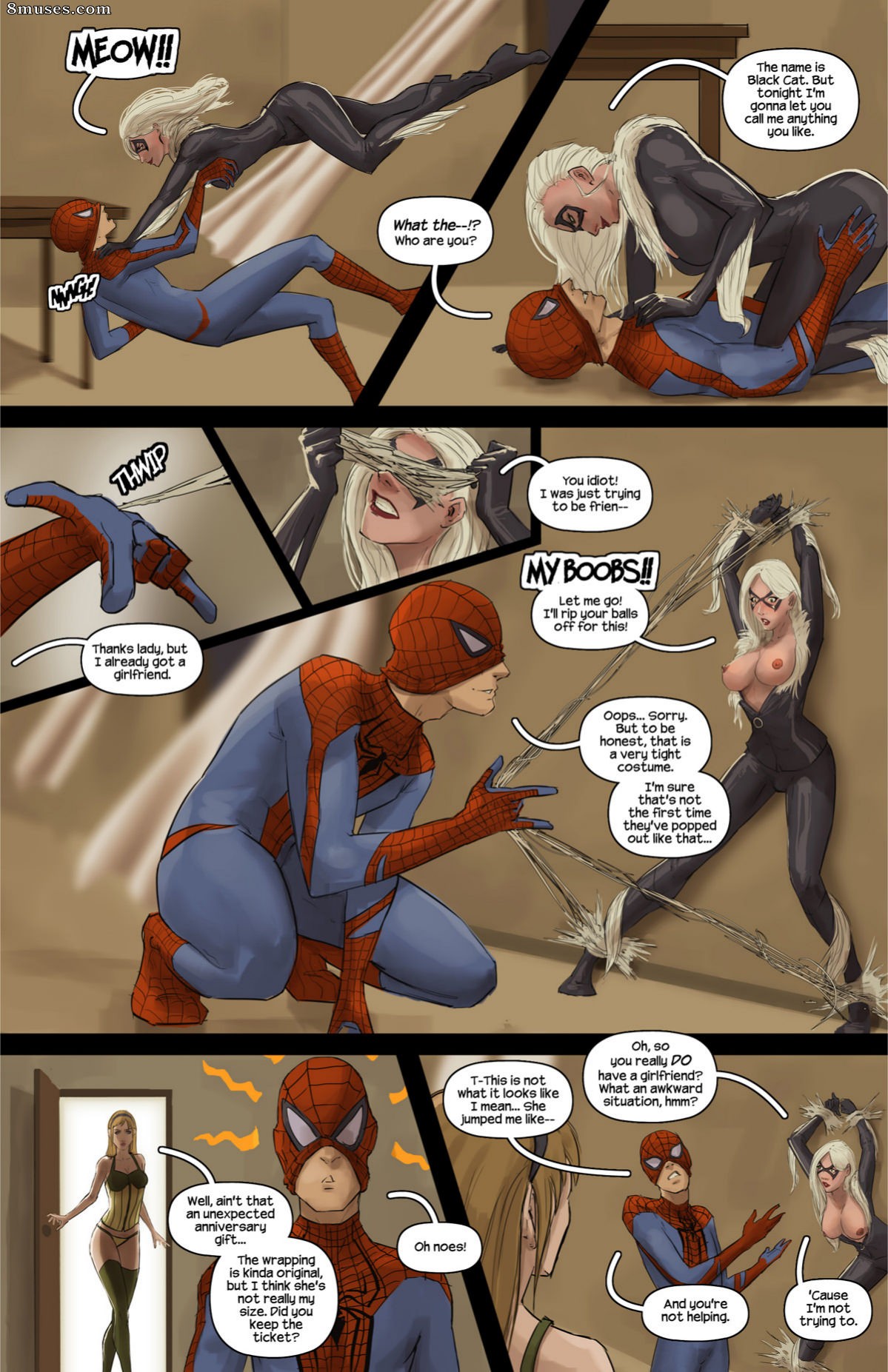 Tracy Scops Comics - Nine Shades of Black Cat - Page 4