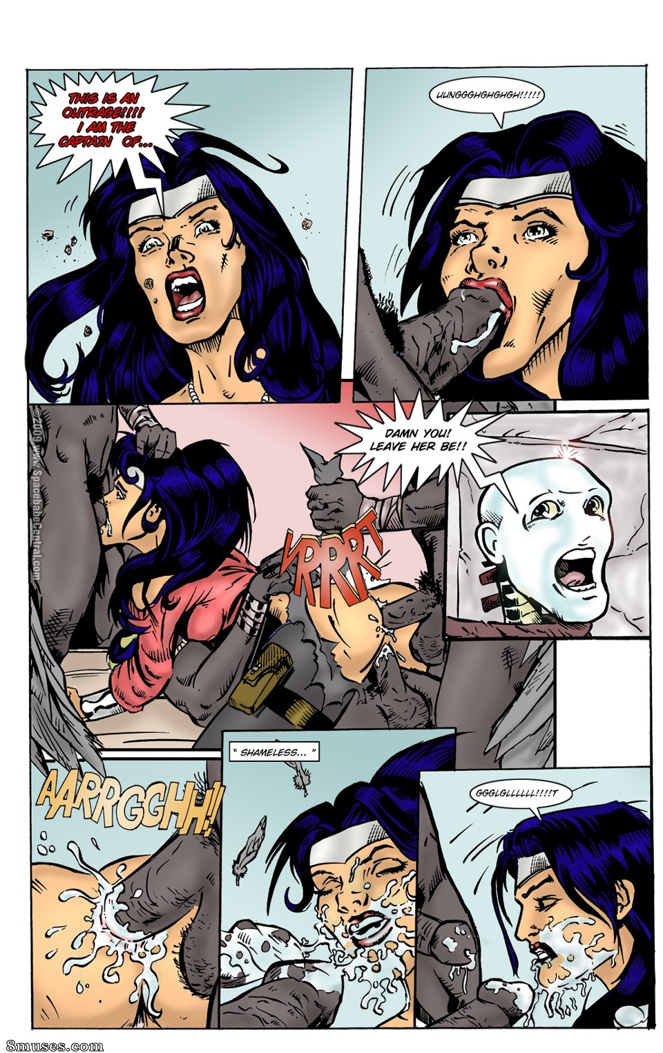 Space Babe Central - Cassiopeia On Danger Planet - Page 7